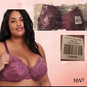 360° Smoothing XO Push Up Plunge Bra